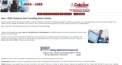 Desktop Screenshot of java.celeritas.com