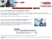 Tablet Screenshot of java.celeritas.com